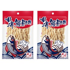 北海 鱈魚香絲 越吃越唰嘴的美味零食, 51g, 2包