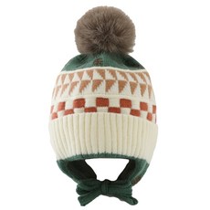 LEMONKID 檸檬寶寶 奶糖球球護耳帽 - 270g 抹茶牛奶綠