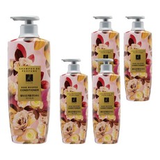 엘라스틴 퍼퓸 컨디셔너 로즈 위스퍼, 600ml, 5개