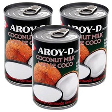 AROY-D 安德利 椰奶, 400ml, 3個