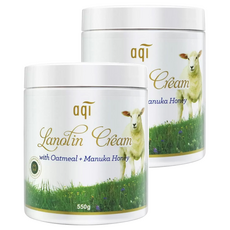 aqi 雅葵 Jollyard 潔麗雅 綿羊油極潤潤膚霜, 550g, 2罐