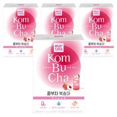 아워티 콤부차 복숭아, 5g, 30개입, 4개