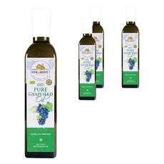 農場向市場銷售未精製壓榨葡萄籽油, 4個, 500ml