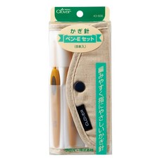 Clover 可樂牌 勾針 鉤針 新附柄花邊鉤針, 不適用, 1組