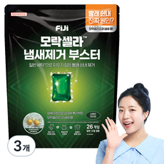 피지 모락셀라 냄새제거 부스터 캡슐 상쾌한 허브향, 468g, 3개