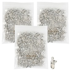 層板托 100入, 銀色, 3個