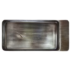 POST GENERAL 工業風不銹鋼托盤 W210 x D100 x H10mm, 不銹鋼色