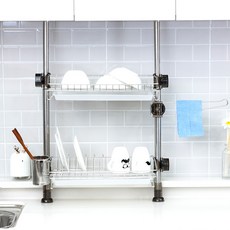 Lidil 智慧型立柱式水槽架 400 半透明托盤, 混合色