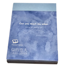 CARD LOVER 信的戀人 硫酸紙素材本 100張, 夢若光景, 1本