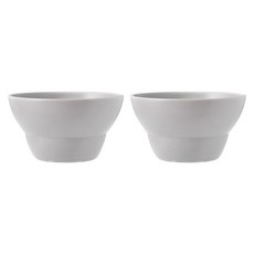 BOWLBOWL 韓國製復古碗, 灰色, 2入