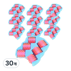 손잡이 맛사지 롤러, 블루 + 레드, 30개