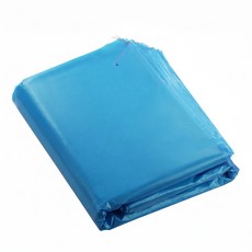 코멧 평판 쓰레기 비닐봉투 청색 80L 100매, 100개