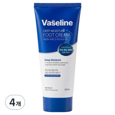 Merhent 凡士林深層保濕護足霜, 60ml, 4個, 1入
