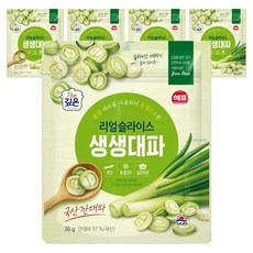 해표 리얼슬라이스 생생대파, 20g, 5개