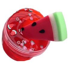 에밀리슬라임 워터멜론 클리어 슬라임, 1개, 250g, 빨강