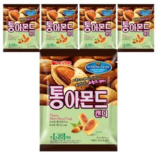 오리온 통아몬드 캔디, 90g, 5개