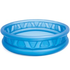 INTEX 圓形充氣游泳池, 1入, 藍色