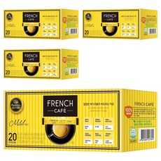 FRENCH CAFE 三合一即溶咖啡, 11.1g, 20條, 4盒