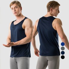 ARMEDES 男款乾爽涼感運動背心 AR122 2件組