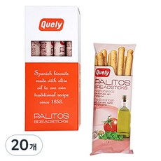 Quely 麵包餅乾棒 地中海番茄風味, 50g, 20包