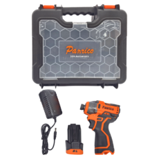 PANRICO 百利世 16V無刷鋰電衝擊起子機 附2顆2.0Ah鋰電池, 1組