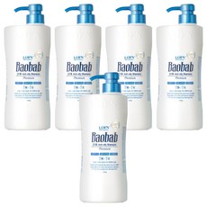 로픈 바오밥 21차 안티오일리 지성용 프리미엄 샴푸, 1kg, 5개