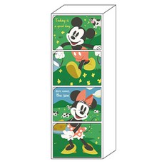 收納王妃 迪士尼米奇米妮四層門櫃 四層木門櫃, 牧場生活