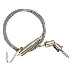 TRENY 直接鎖吊圖鋼索固定器, 9 x 150 x 9cm, 1條