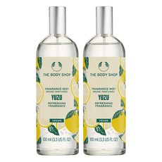 더바디샵 후레그런스 미스트 유자향, 100ml, 2개