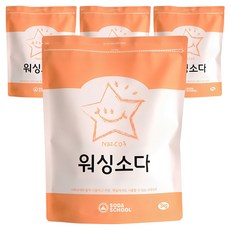 SODA SCHOOL 洗衣小蘇打粉 正品, 4個, 3kg