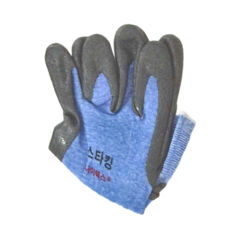 PANRICO 百利世 夏季輕薄型止滑耐磨手套，15針無縫精密編織, 藍色, 1雙