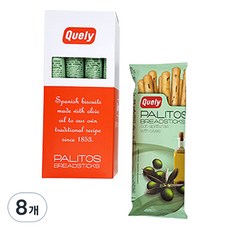 Quely 麵包棒 橄欖口味 烤餅乾 酒菜, 50g, 8個