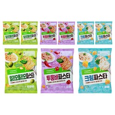 풀무원 알리오 올리오 파스타 144g 3p + 투움바 파스타 150g 3p + 크림 파스타 150g 3p, 1세트
