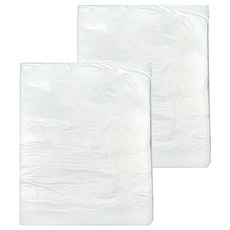 World Clean 白色層壓分類回收塑膠袋, 40L, 200個