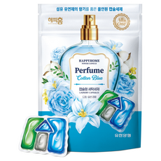 HAPPYHOME 多效合一洗衣膠囊 Cotton blue香, 1袋, 28顆