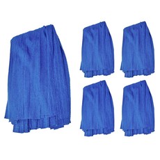 World Clean 格紋超細纖維拖把布 300g, 藍色, 5個