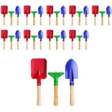 ABM 迷你彩色玩具鏟 3件組 隨機出貨, 10組