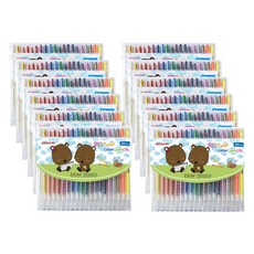 ARTMORE 旋轉式彩色鉛筆 12入, 20 種顏色