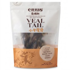 CRIUS 克瑞斯 小牛尾骨 狗零食, 小牛尾巴, 280g, 1包