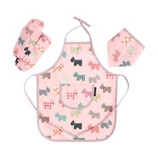 Coney Island 孩童小狗印花圍裙組