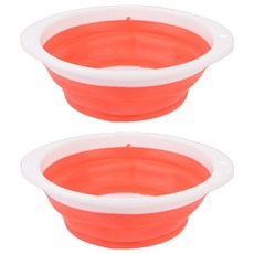 디어모모 접이식 화장실 욕실 대야 세발기 중, 랜덤발송, 2개