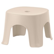 Dear Momo 粉彩簡潔浴室椅, 米色