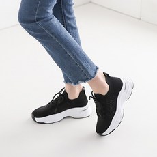 어바웃슈 여성용 경량 니트 운동화 TSP244