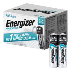 에너자이저 맥스플러스 AAA건전지, 30개입, 1개