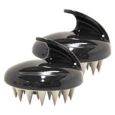 UdiLife 優的生活大師 TPE 指壓按摩洗髮梳, 顏色隨機, 2個