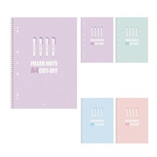 PENPIA 3500 可撕式 A4 活頁筆記本, 5個, 隨機出貨