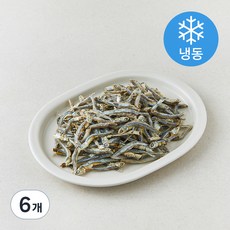 어식백세 볶음 조림 멸치 3~5cm (냉동), 100g, 6개