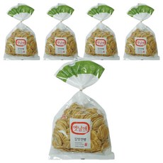 청우식품 옛날애 김맛전병, 250g, 5개