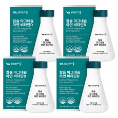 Vitamin Village 鈣鎂鋅&維生素D錠, 90顆, 4罐