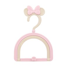 迪士尼造型帽架 美式卡通粉嫩可愛風格 立體圖案 小巧兩用不佔空間, 米妮, 1個